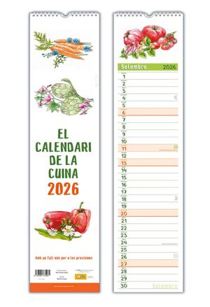 CALENDARI DE LA CUINA 2026