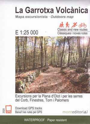 LA GARROTXA VOLCÀNICA 1:25000