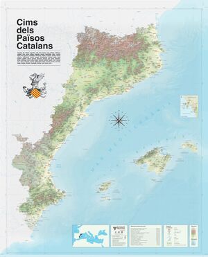 MAPA DELS CIMS DELS PAÏSOS CATALANS