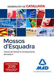 MOSSOS D`ESQUADRA. TEMARI DE L´ÀMBIT A: CONEIXEMENTS DE L´ENTORN