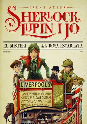 SHERLOCK, LUPIN I JO 3. EL MISTERI  DE LA ROSA ESCARLATA