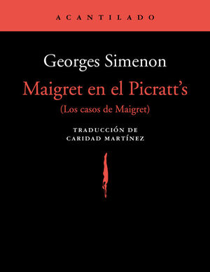 MAIGRET EN EL PICRATT'S