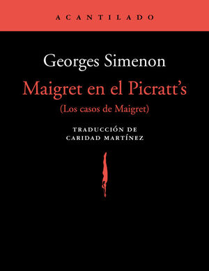 MAIGRET EN EL PICRATT'S