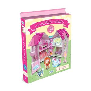 LA MEVA CASA DE NINES. CARTON 3D. AMB MAQUETA. EDIC. IL·LUSTRAT (CATALÀ)