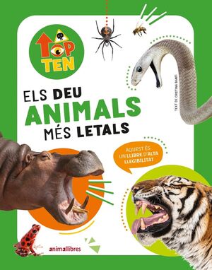 TOP TEN ELS DEU ANIMALS MES LETALS
