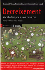 DECREIXEMENT. VOCABULARI PER A UNA NOVA ERA