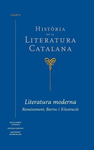 HISTÒRIA DE LA LITERATURA CATALANA VOL.4