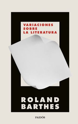 VARIACIONES SOBRE LA LITERATURA