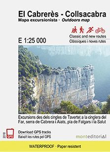 MAPA EXCURSIONISTA EL CABRERÈS - COLLSACABRA