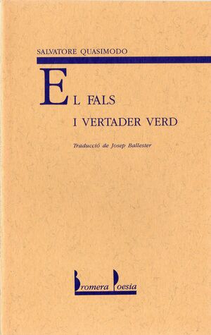 EL FALS I VERTADER VERD