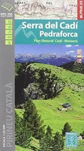 SERRA DE CADI PEDRAFORCA 1:25.000 -ALPINA