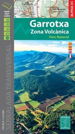 GARROTXA ZONA VOLCANICA 1:25.000 -ALPINA