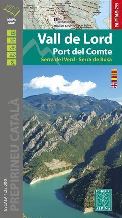 VALL DE LORD, PORT DEL COMTE 1:25.000 -ALPINA