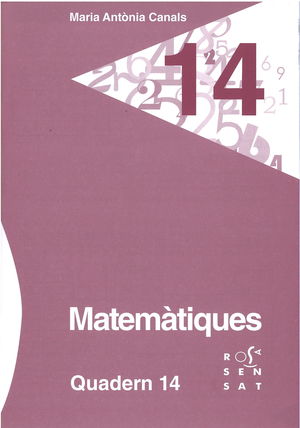 MATEMÀTIQUES. QUADERN 14