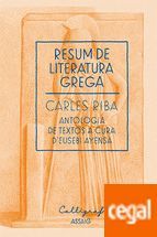 RESUM DE LITERATURA GREGA