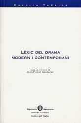 LÈXIC DEL DRAMA MODERN I CONTEMPORANI