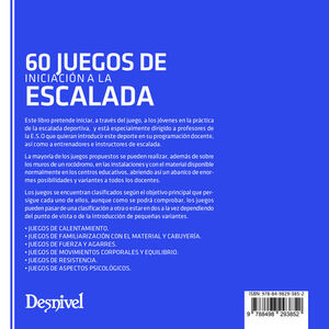 60 JUEGOS DE INICIACIÓN A LA ESCALADA