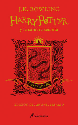 HARRY POTTER Y LA CÁMARA SECRETA - GRYFFINDOR (HARRY POTTER [EDICIÓN DEL 20º ANIVERSARIO] 2)