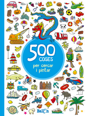 500 COSES PER CERCAR I PINTAR BLAU