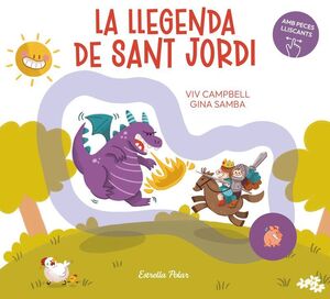 LA LLEGENDA DE SANT JORDI AMB PECES LLISCANTS